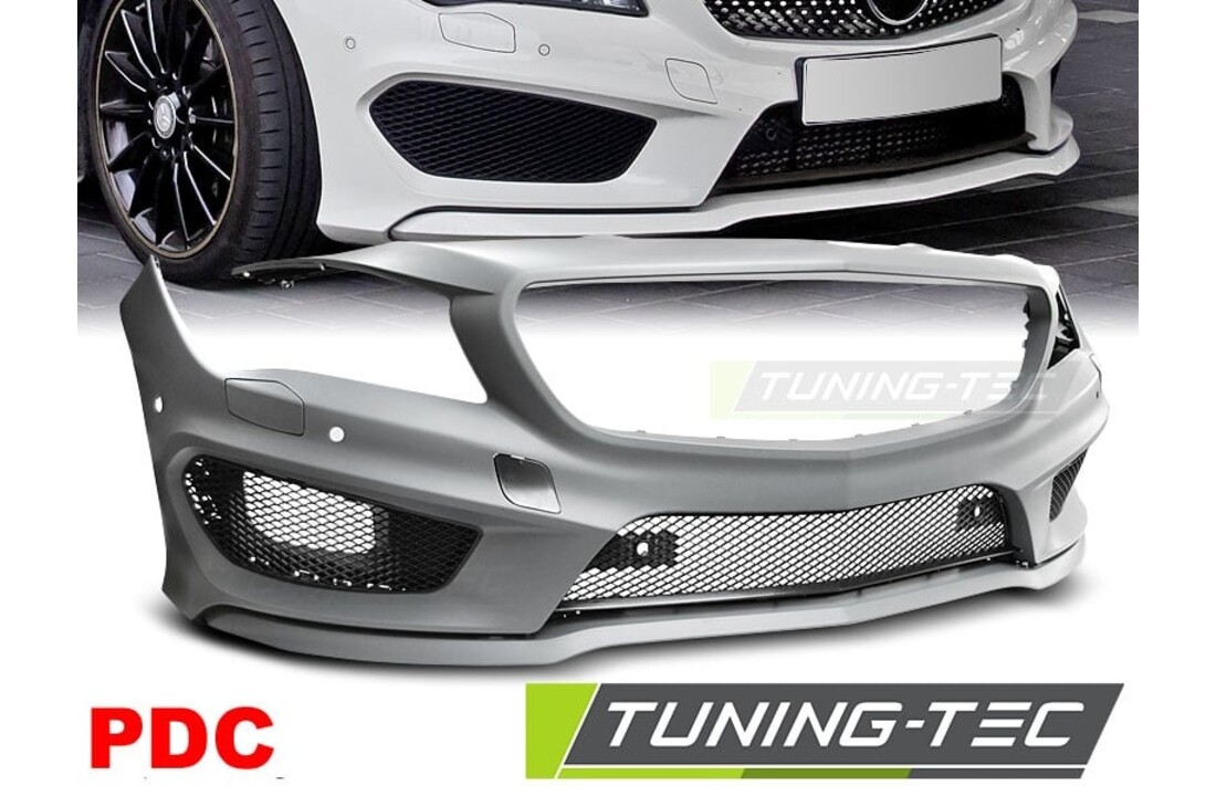 Tuning bumper geschikt voor Mercedes CLA W117 13-16 AMG stijl PDC