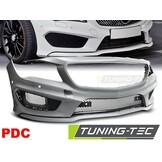 Tuning bumper geschikt voor Mercedes CLA W117 13-16 AMG stijl PDC