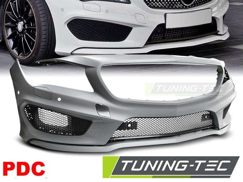 Tuning bumper geschikt voor Mercedes CLA W117 13-16 AMG stijl PDC