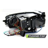 Koplampen dagrijlicht geschikt voor VW Golf 7 11-12-17 U-Type zwart with chroom line