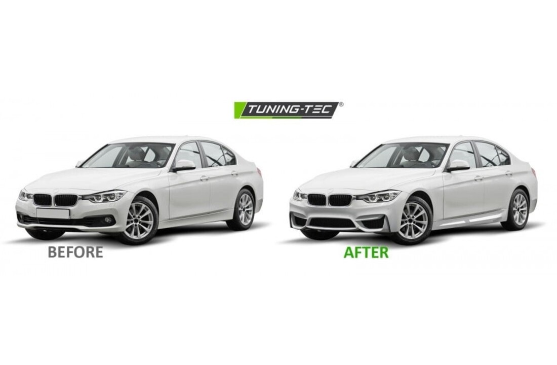 Tuning bumper geschikt voor BMW F30/F31 10 11- M3 stijl PDC
