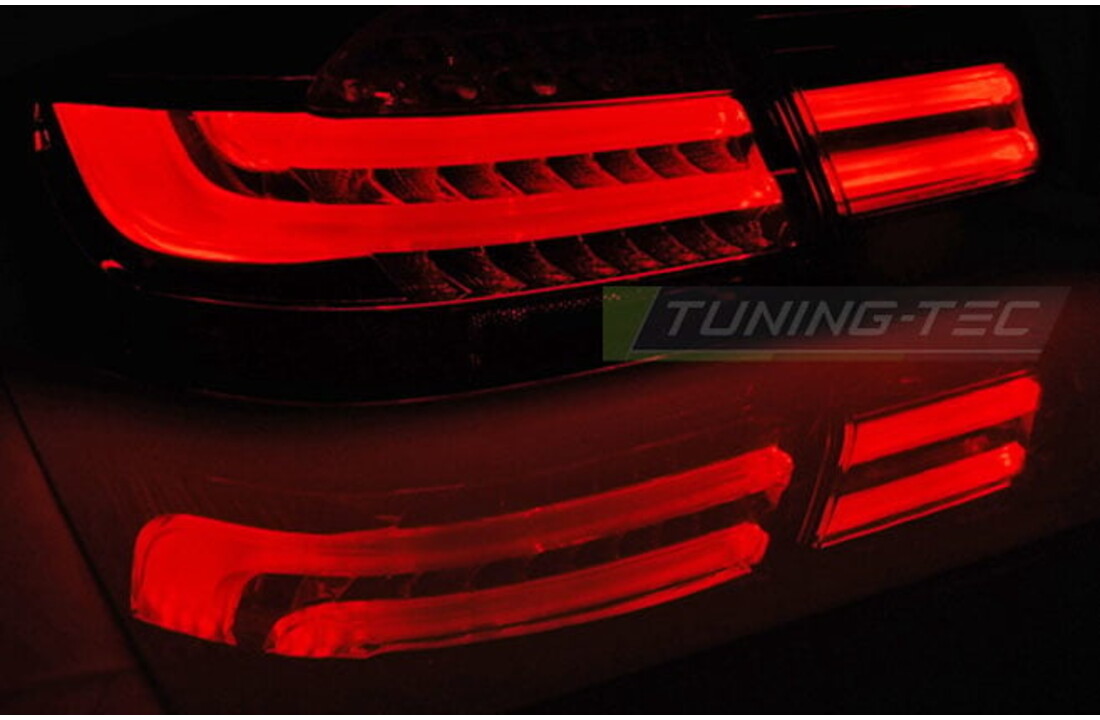 Achterlichten geschikt voor BMW E92 09 06-03 10 rood smoke LED strip