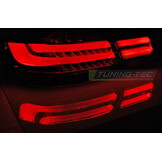 Achterlichten geschikt voor BMW E92 09 06-03 10 rood smoke LED strip