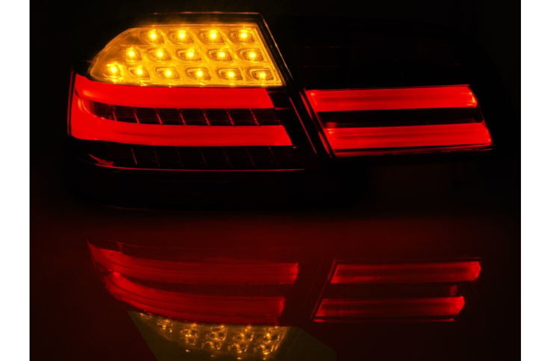 Achterlichten geschikt voor BMW E92 09 06-03 10 rood smoke LED strip