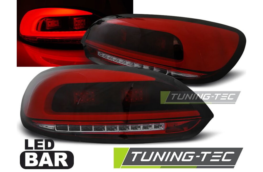 Achterlichten geschikt voor VW Scirocco III 08-04-14 R-S LED strip