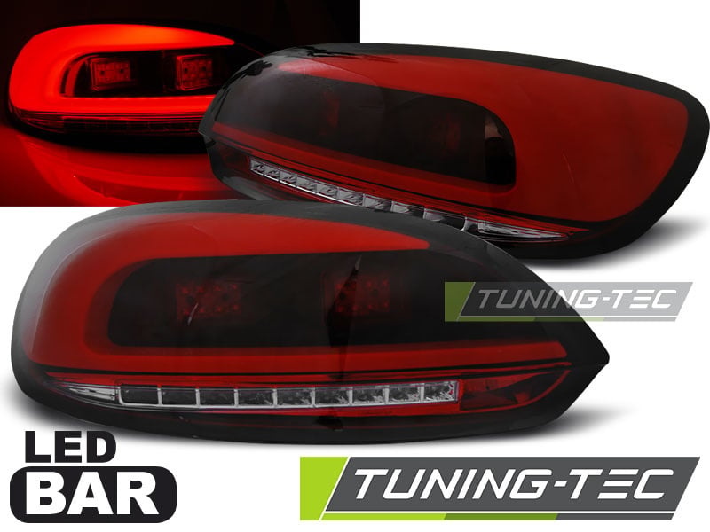 Achterlichten geschikt voor VW Scirocco III 08-04-14 R-S LED strip