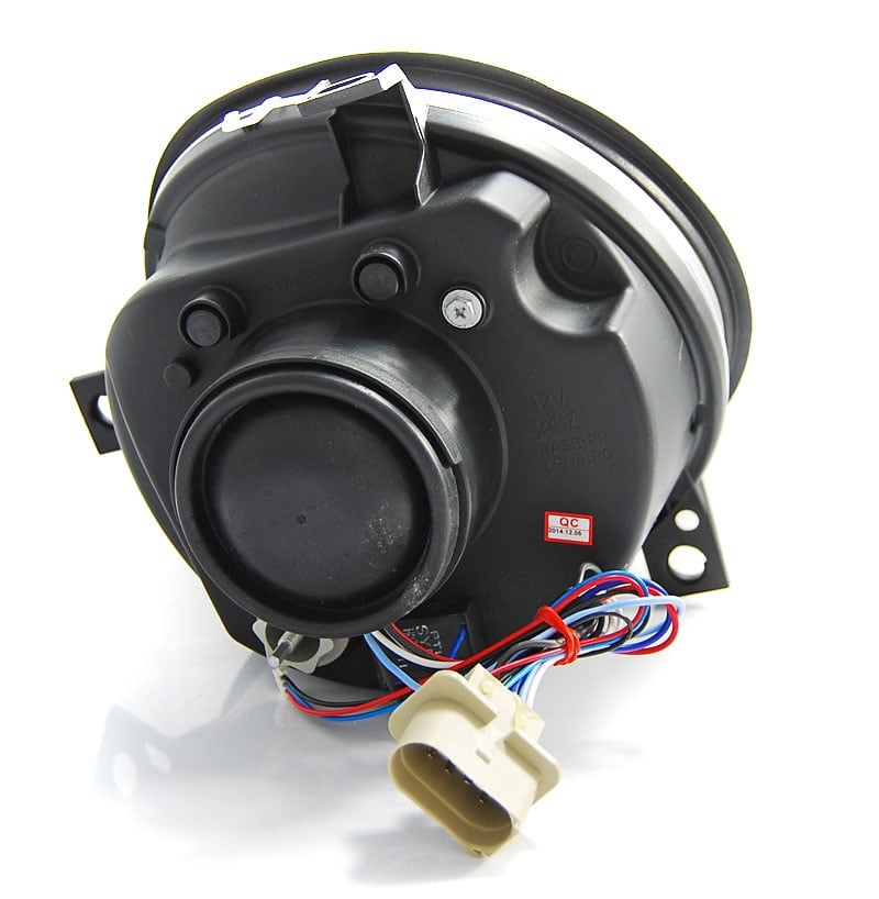 Koplampen met parkeerlicht geschikt voor VW Lupo 98-05 zwart