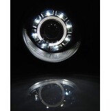 Koplampen met parkeerlicht geschikt voor VW Lupo 98-05 zwart