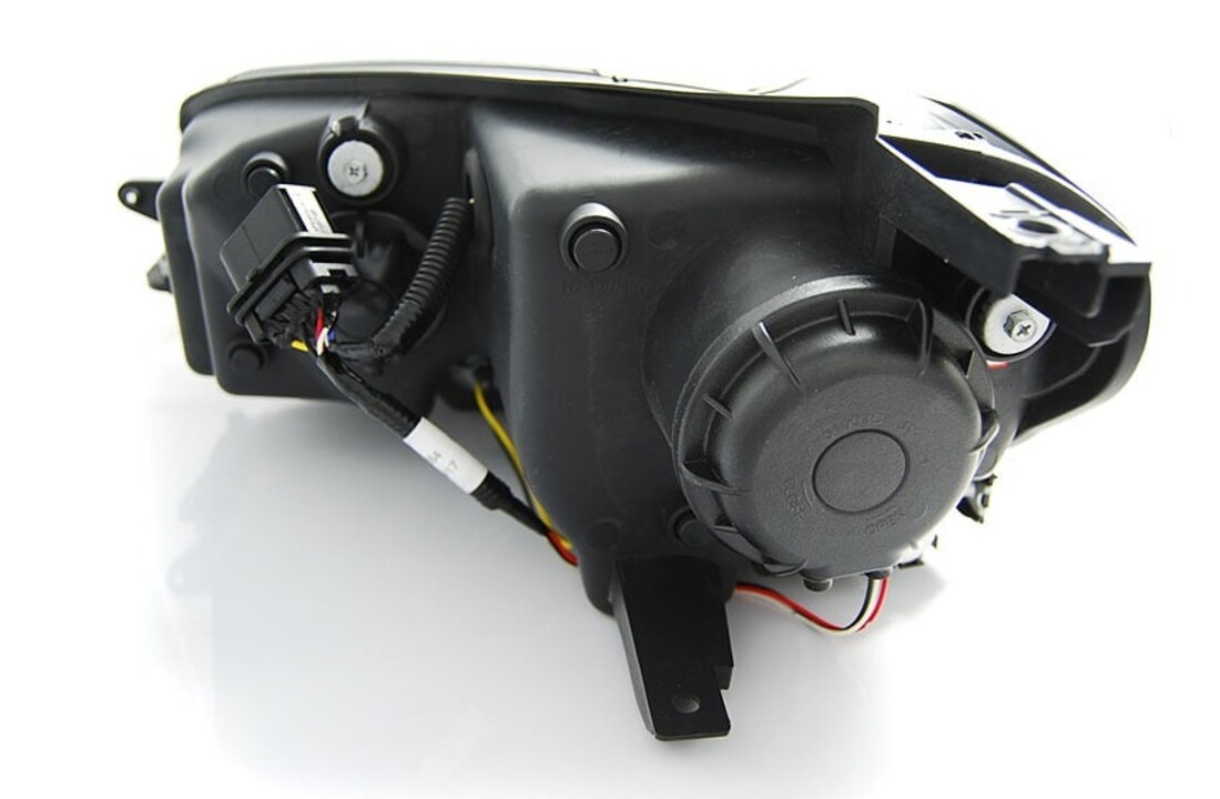 Koplampen dagrijlicht geschikt voor VW Golf 7 11-12-17 U-Type zwart