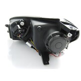 Koplampen dagrijlicht geschikt voor VW Golf 7 11-12-17 U-Type zwart