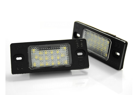 Kentekenverlichting LED geschikt voor VW Tiguan, Touareg, Golf V I Variant, Porsche Cayenne LED