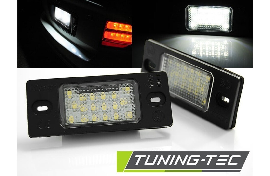 Kentekenverlichting LED geschikt voor VW Tiguan, Touareg, Golf V I Variant, Porsche Cayenne LED
