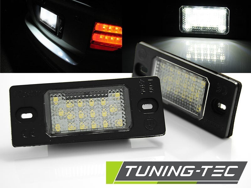 Kentekenverlichting LED geschikt voor VW Tiguan, Touareg, Golf V I Variant, Porsche Cayenne LED