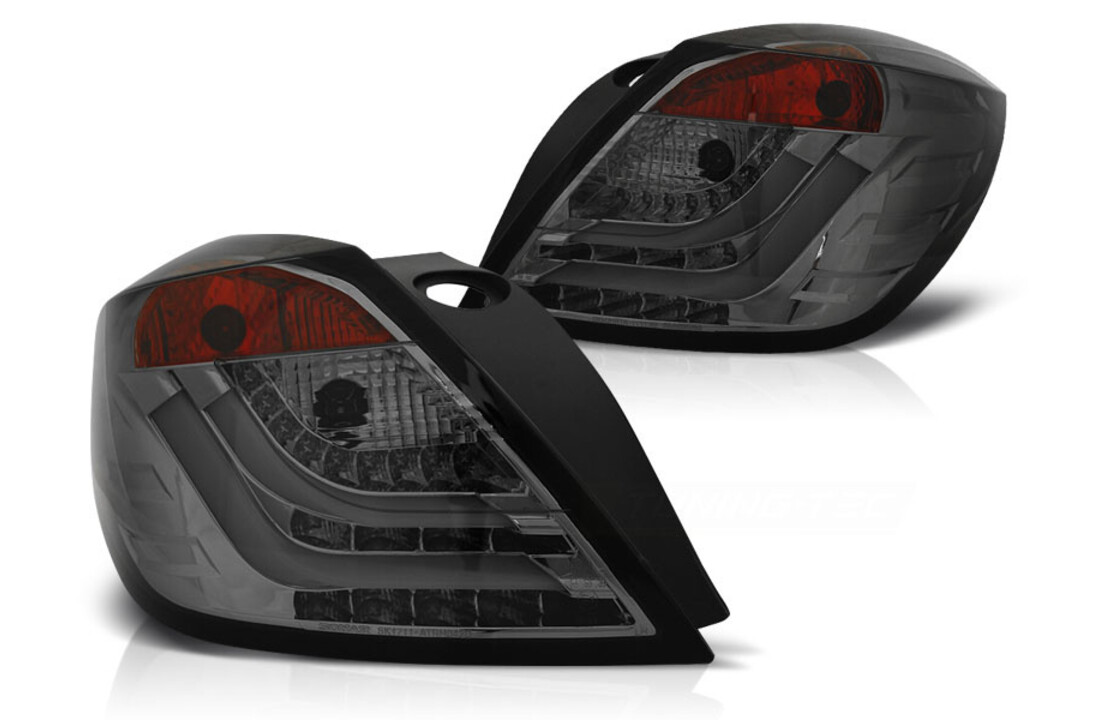 Achterlichten geschikt voor Opel Astra H 03 04-09 3D GTC smoke LED