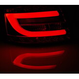 Achterlichten geschikt voor Audi A6 C6 sedan 04 04-08 rood smoke LED 7pin