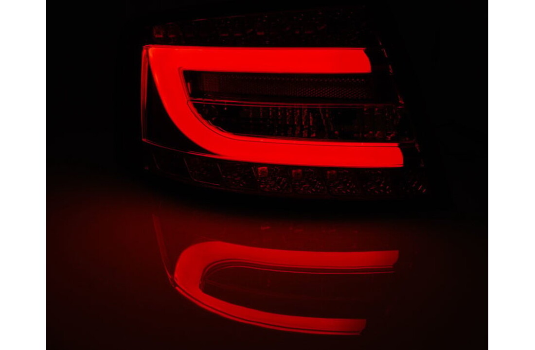 Achterlichten geschikt voor Audi A6 C6 sedan 04 04-08 zwart LED 7pin