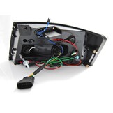 Achterlichten geschikt voor Audi A6 C6 sedan 04 04-08 zwart LED 7pin