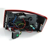 Achterlichten geschikt voor Audi A6 C6 sedan 04 04-08 smoke LED 6pin