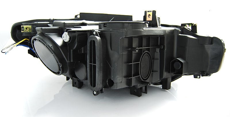 Koplampen dagrijlicht geschikt voor BMW F30/F31 10 11-05 15 zwart U-LED bar