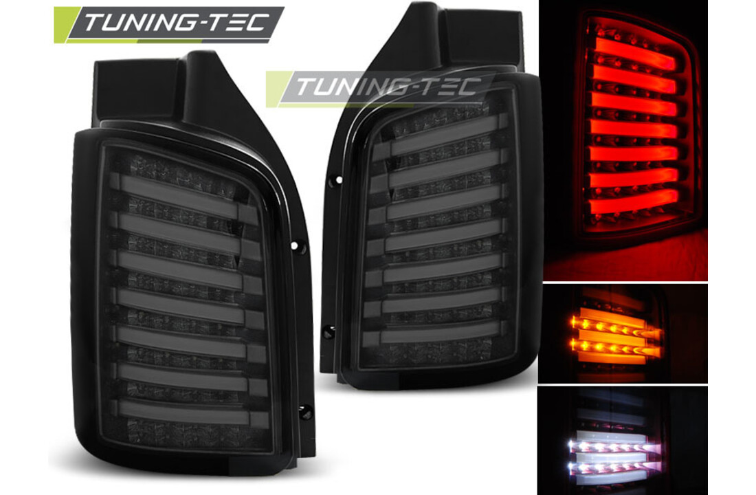 Achterlichten smoke geschikt voor VW T5 04.03-09/10-15 transporter