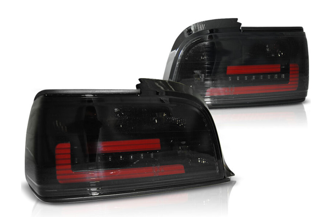 Achterlichten geschikt voor BMW E36 12 90-08 99 c/c smoke bar LED