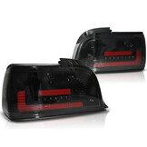 Achterlichten geschikt voor BMW E36 12 90-08 99 c/c smoke bar LED