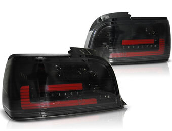 Achterlichten geschikt voor BMW E36 12 90-08 99 c/c smoke bar LED