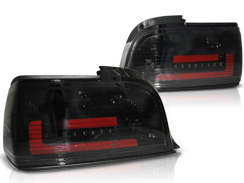 Achterlichten geschikt voor BMW E36 12 90-08 99 c/c smoke bar LED