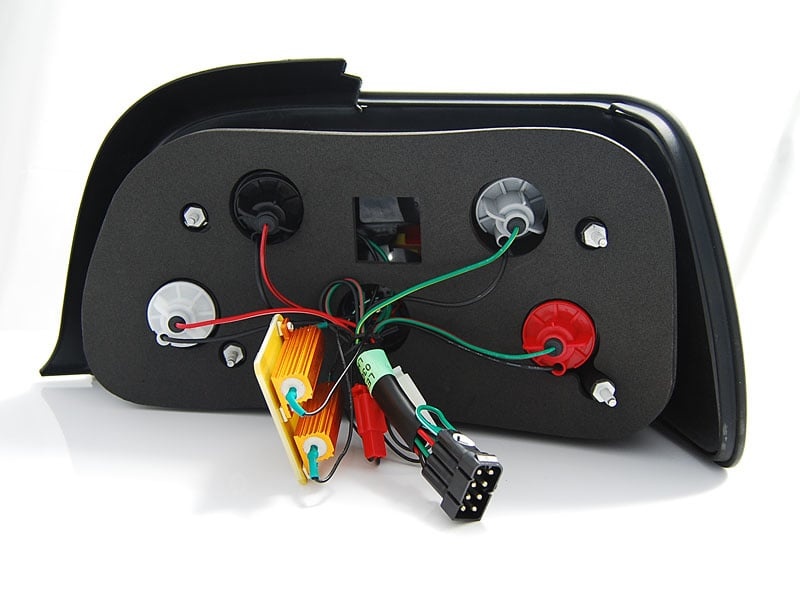 Achterlichten geschikt voor BMW E36 12 90-08 99 c/c smoke bar LED