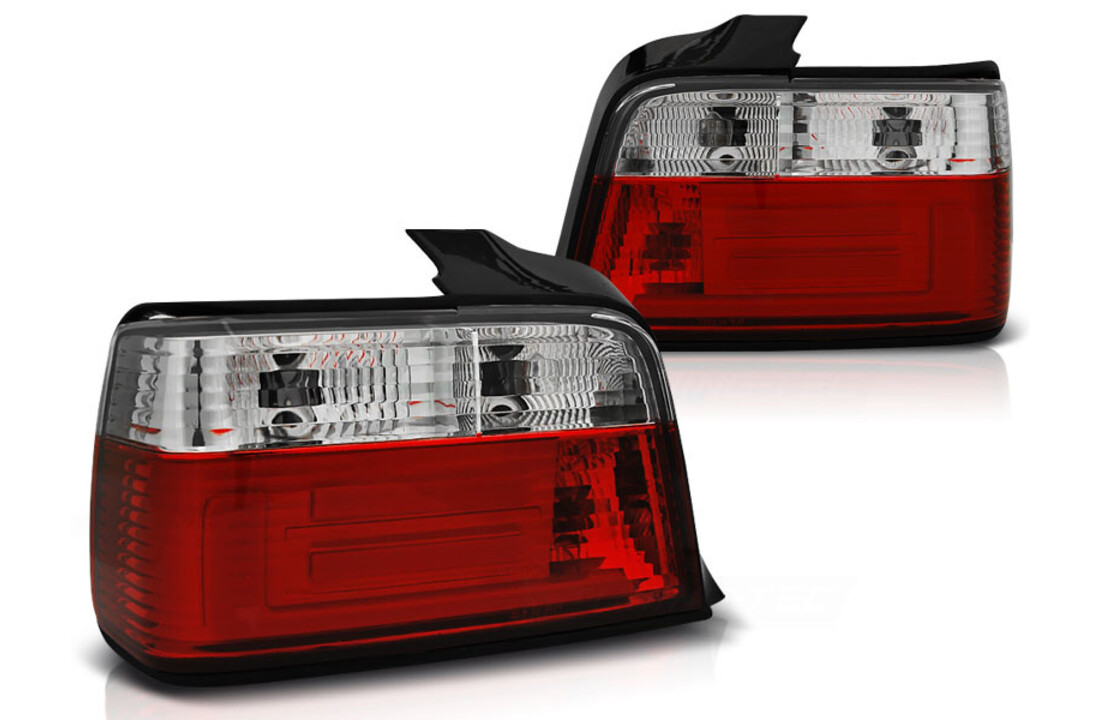 Achterlichten geschikt voor BMW E36 12 90-08 99 sedan rood helder bar LED