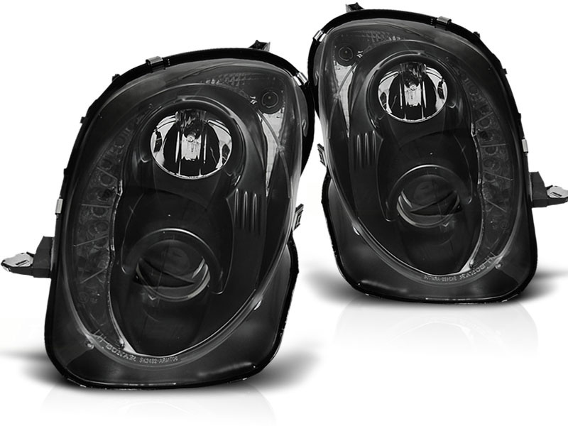 Koplampen dagrijlicht geschikt voor Alfa Romeo Mito 2008-19 Tru drl zwart