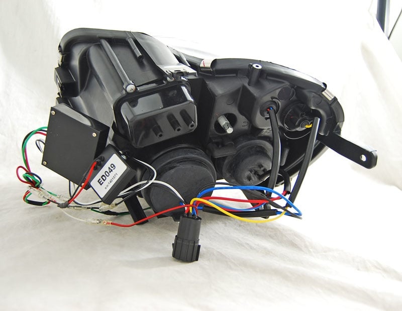 Koplampen dagrijlicht geschikt voor Alfa Romeo Mito 2008-19 Tru drl zwart