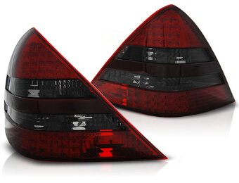 Achterlichten geschikt voor Mercedes R170 SLK 04 96-04 rood smoke LED