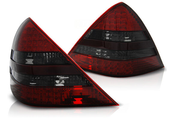 Achterlichten geschikt voor Mercedes R170 SLK 04 96-04 rood smoke LED