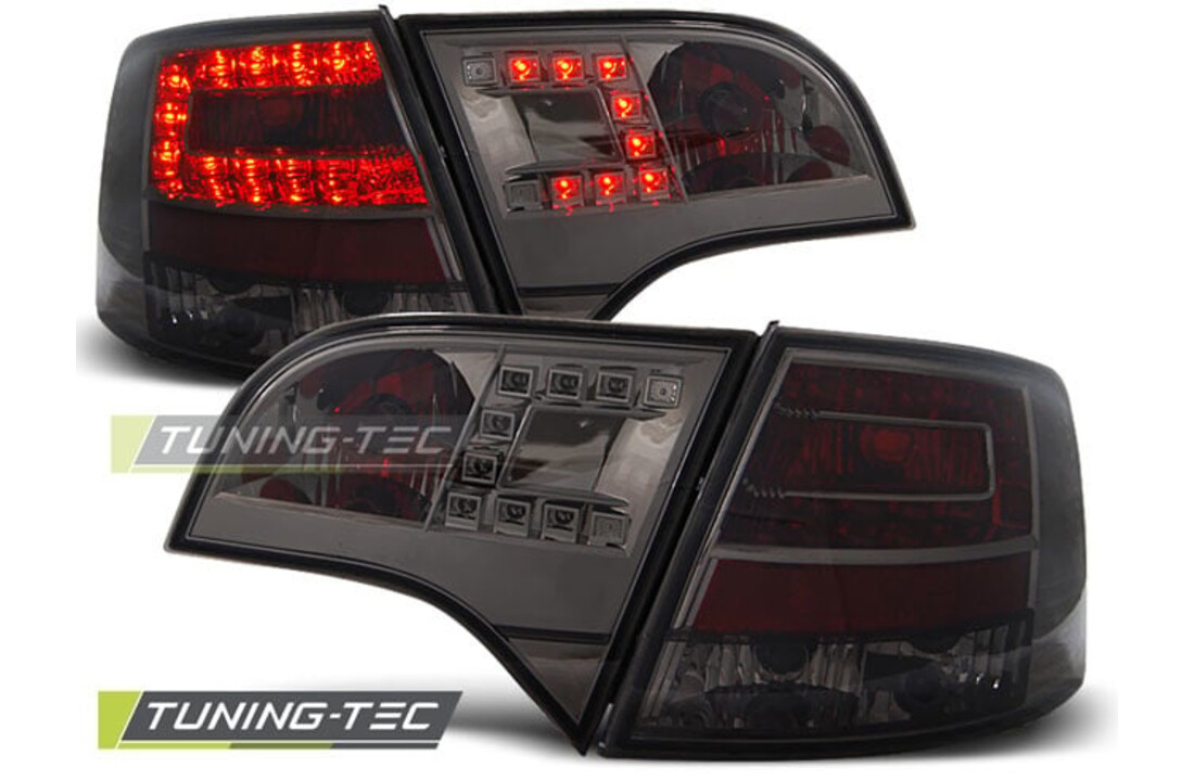 Achterlichten geschikt voor Audi A4 B7 11 04-03 08 Avant smoke LED