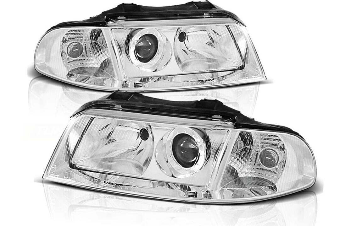 Koplampen geschikt voor Audi A4 01 99-11 00 chroom
