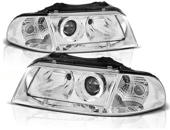 Koplampen geschikt voor Audi A4 01 99-11 00 chroom