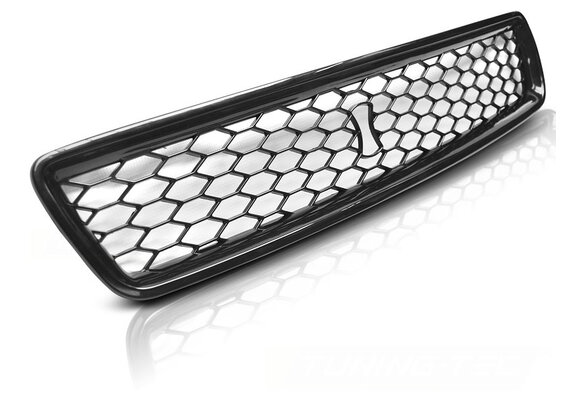 Grill geschikt voor AUDI A4 (B5) RS-STIJL 11 94-09 00 ZWART