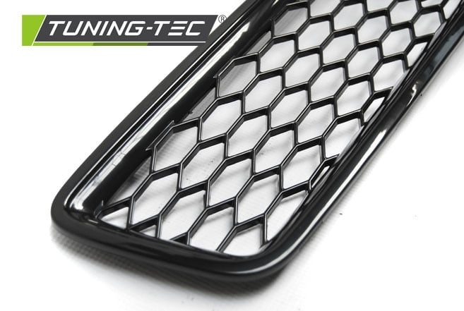 Grill geschikt voor AUDI A4 (B5) RS-STIJL 11 94-09 00 ZWART