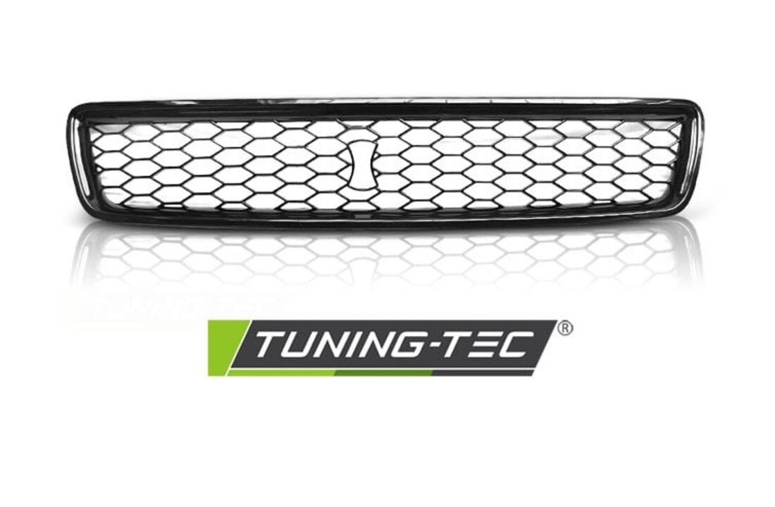 Grill geschikt voor AUDI A4 (B5) RS-STIJL 11 94-09 00 ZWART
