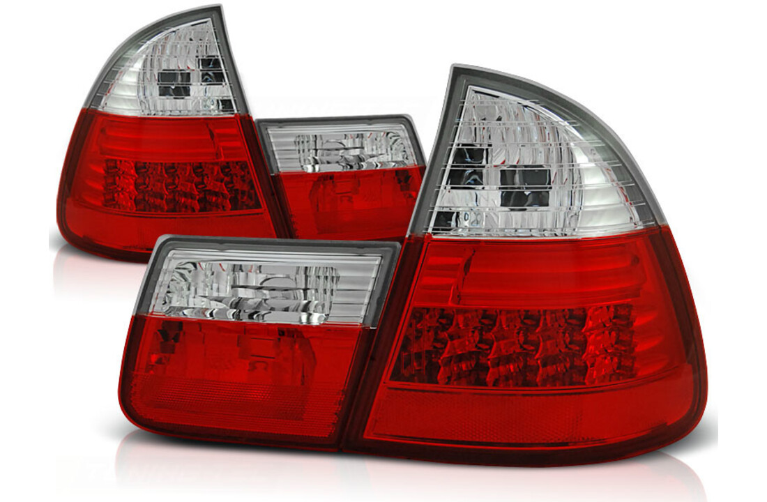 Achterlichten geschikt voor BMW E46 99-05 rood helder LED