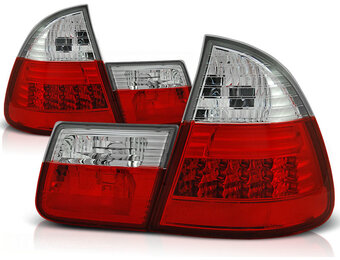 Achterlichten geschikt voor BMW E46 99-05 rood helder LED