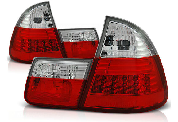 Achterlichten geschikt voor BMW E46 99-05 rood helder LED