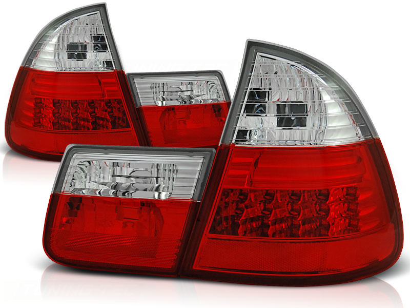 Achterlichten geschikt voor BMW E46 99-05 rood helder LED