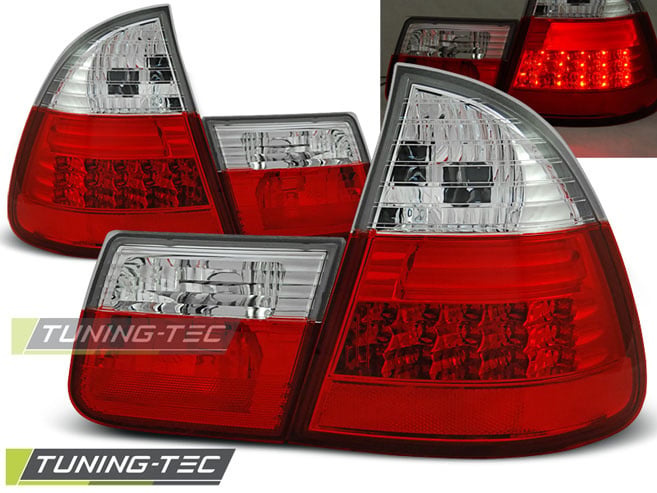 Achterlichten geschikt voor BMW E46 99-05 rood helder LED