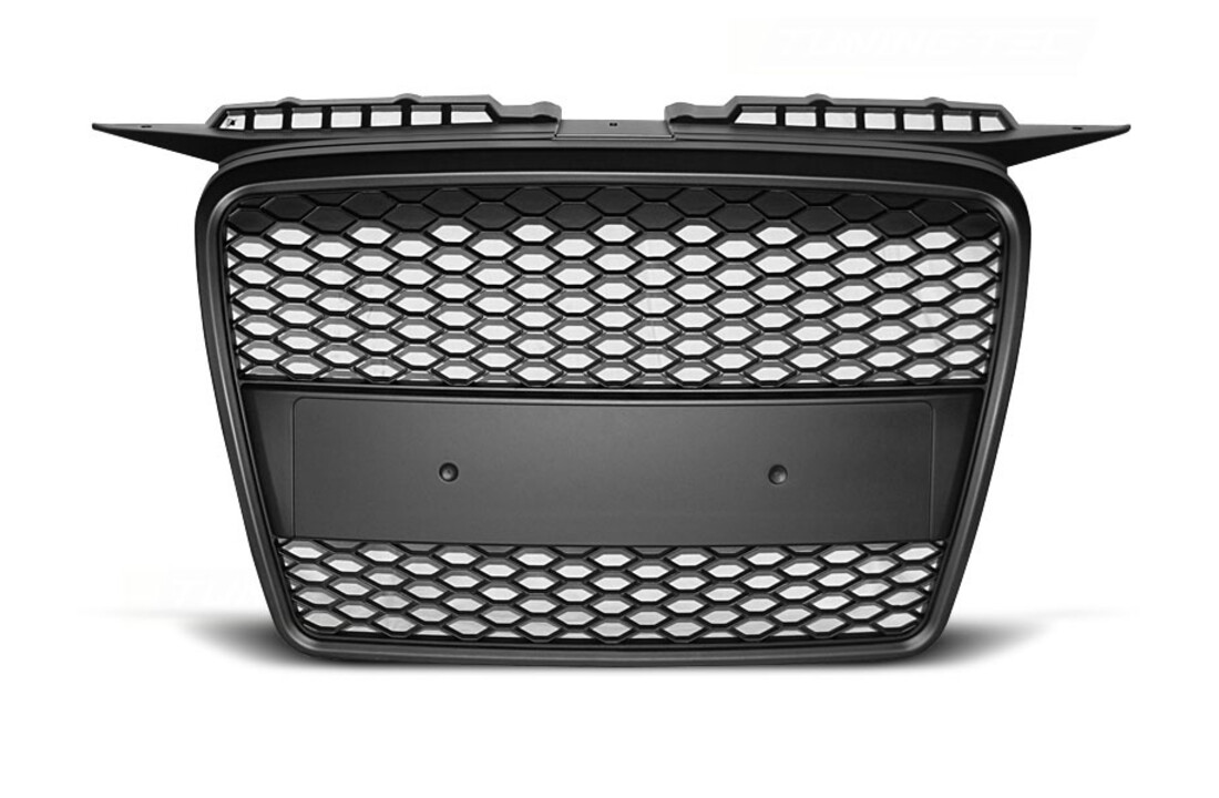 Grill AUDI A3 RS-STIJL 06 05-03 08 MAT ZWART