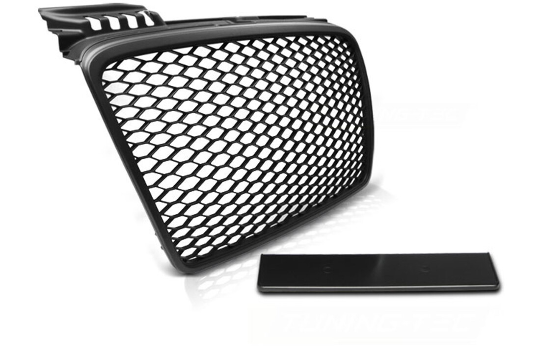 Grill AUDI A4 (B7) RS-STIJL 11 04-03 08 MAT ZWART
