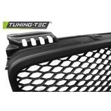 Grill geschikt voor AUDI A4 (B7) RS-STIJL 11 04-03 08 MAT ZWART