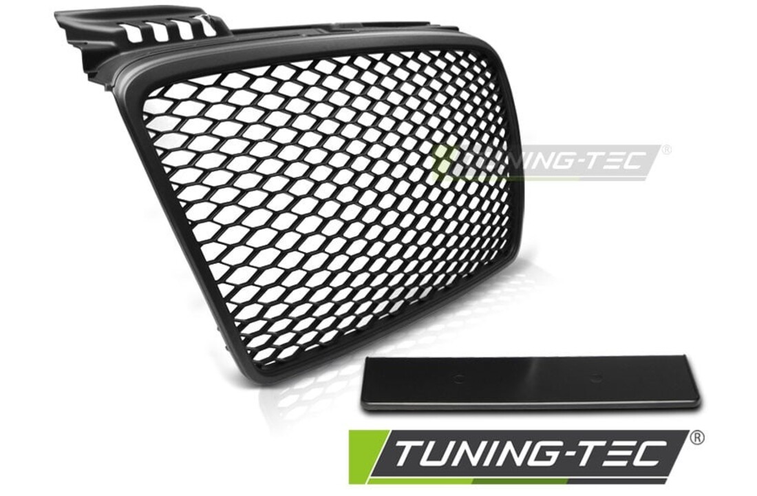 Grill AUDI A4 (B7) RS-STIJL 11 04-03 08 MAT ZWART