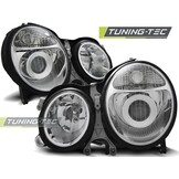 Koplampen MERCEDES W210 E-Klasse 06 99-03 02 CHROOM